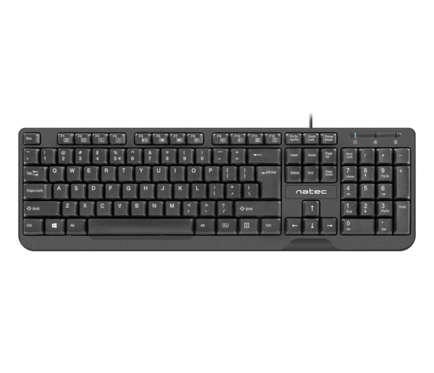 Natec TROUT US PRZEWODOWA SLIM CZARNA - 1480401 - zdjęcie